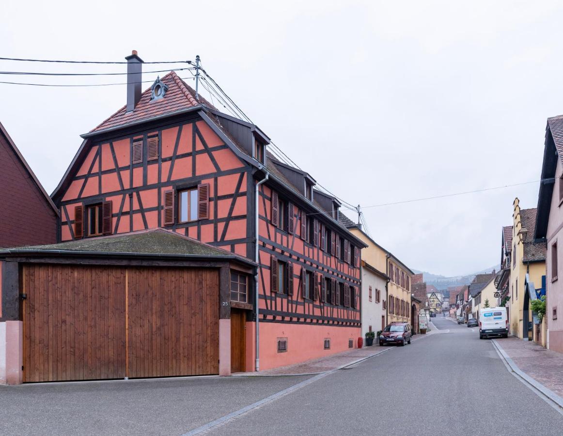 A L'Oree Des Vignes, Gite Classe 3 Etoiles Au Centre De La Route Des Vins D'Alsace Orschwiller Exteriér fotografie